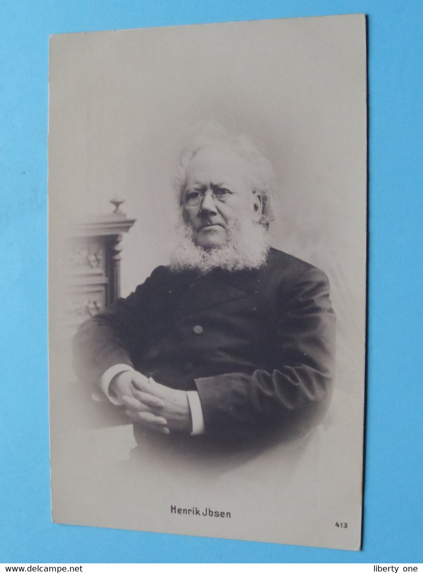 Henrik IBSEN ( 413 ) Anno 19?? ( See / Voir Scan ) ! - Escritores