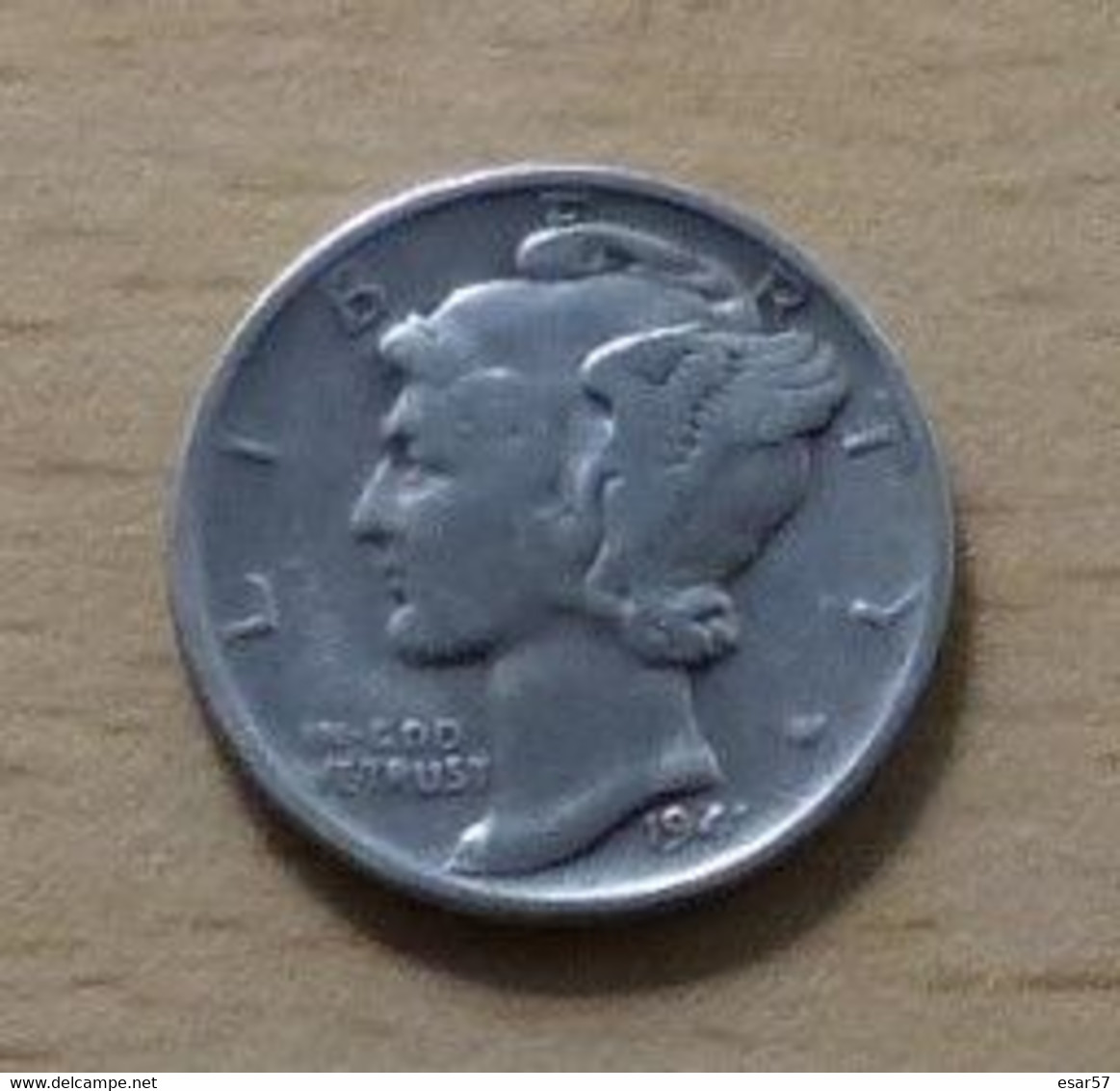 USA - ETATS-UNIS - 1 DIME 1941  MERCURY - ARGENT - 1916-1945: Mercury