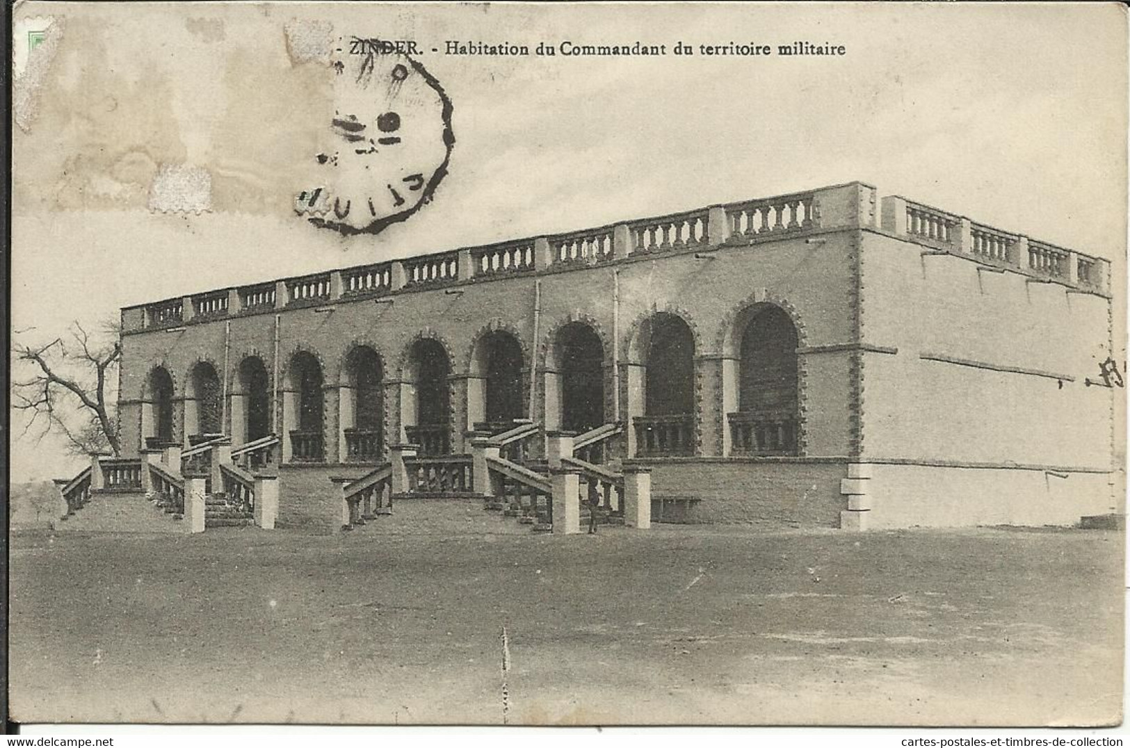 ZINDER , Habitation Du Commandant Du Territoire Militaire , 1916 - Niger