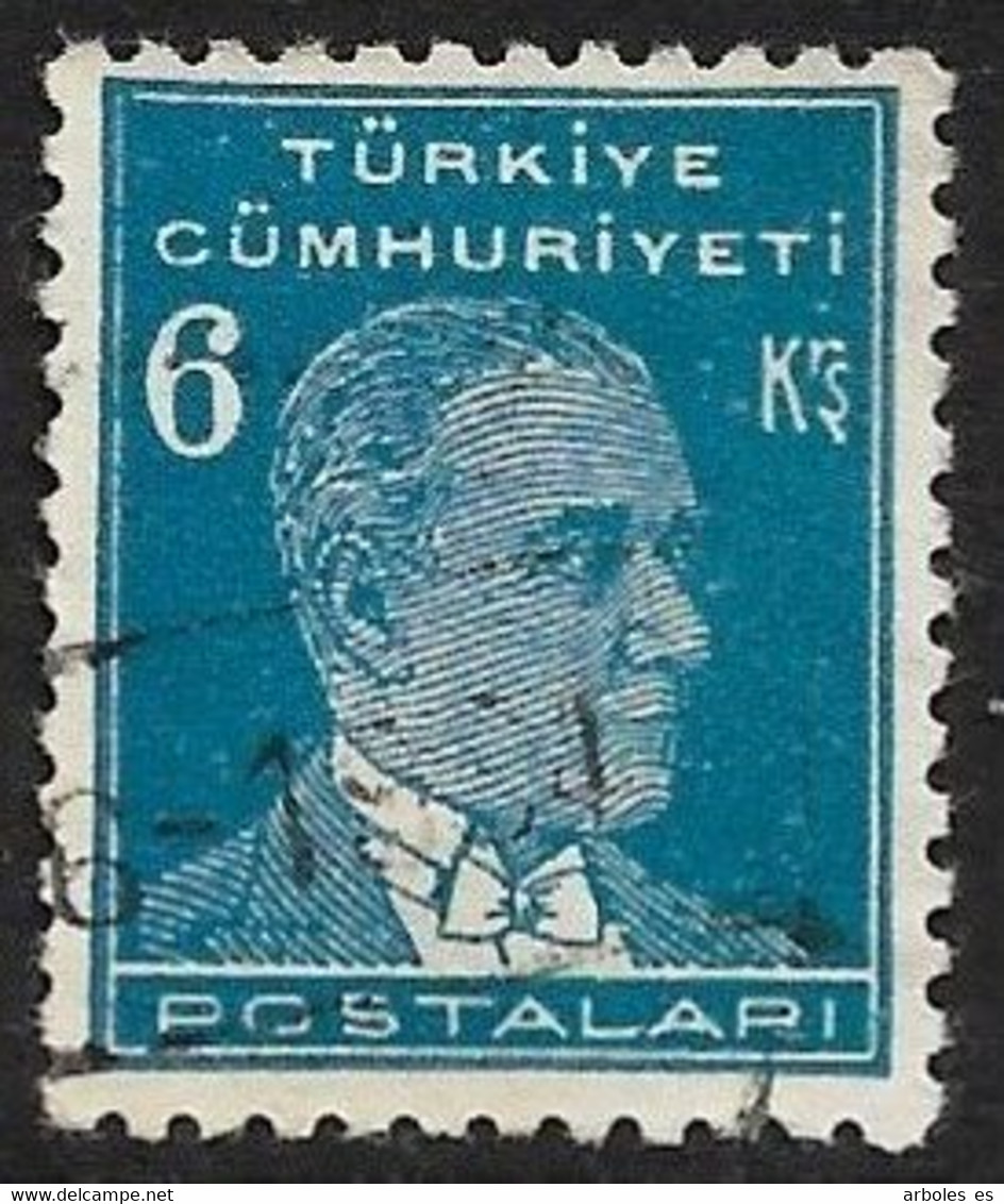 TURQUIA - ATAKÜRK  - AÑO 1931 - Nº  CATALOGO  YVERT 0811 - USADO - Neufs