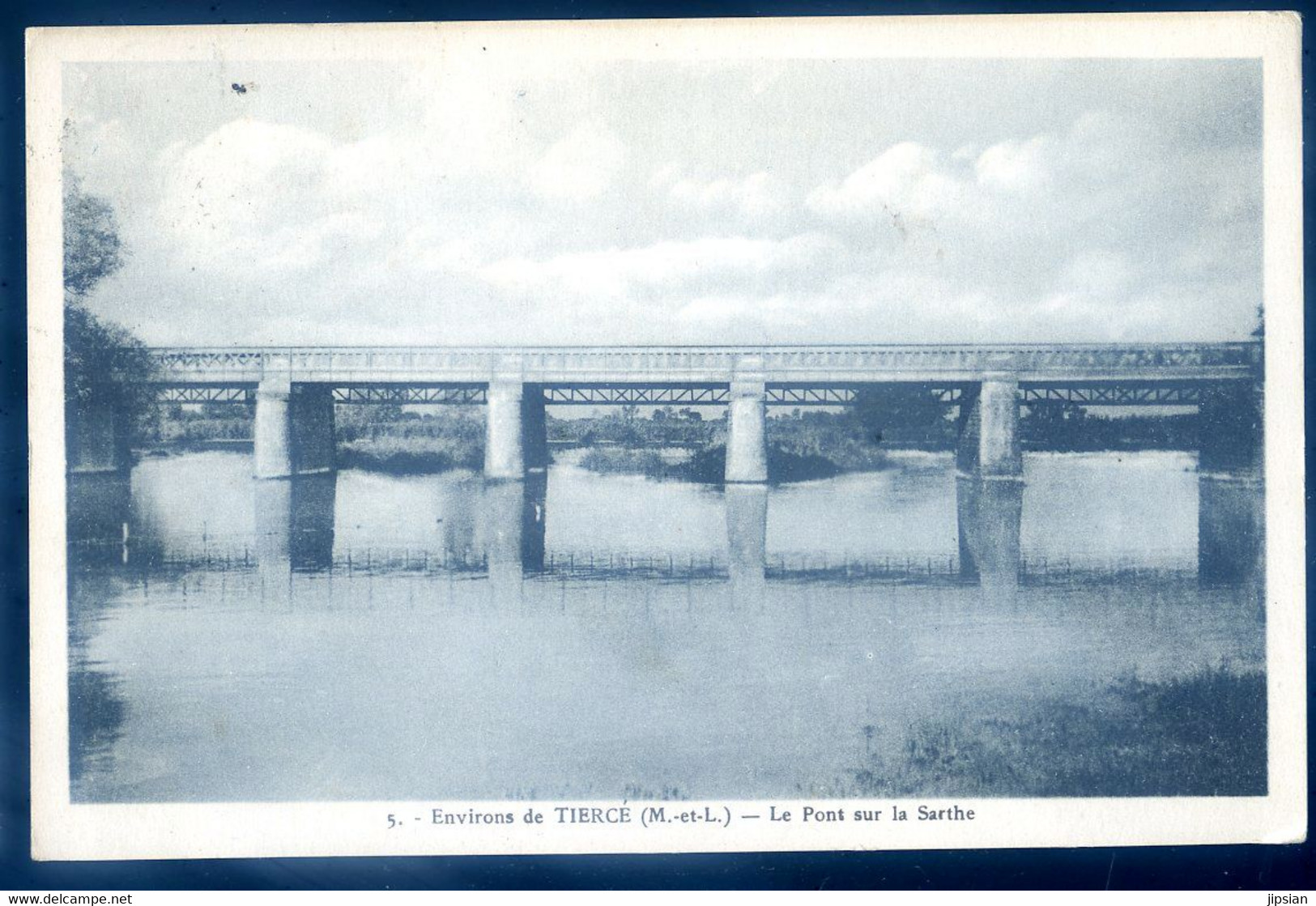 Cpa Du 49 Environs De Tiercé  Le Pont Sur La Sarthe    FE22-23 - Tierce