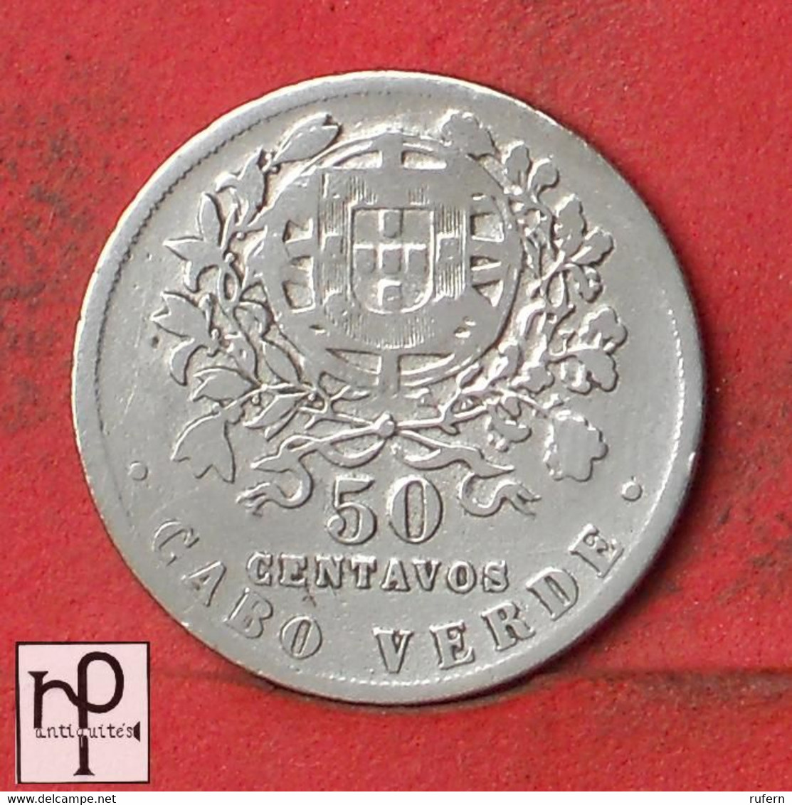 CAPE VERDE 50 CENTAVOS 1930 -    KM# 4 - (Nº47636) - Cabo Verde