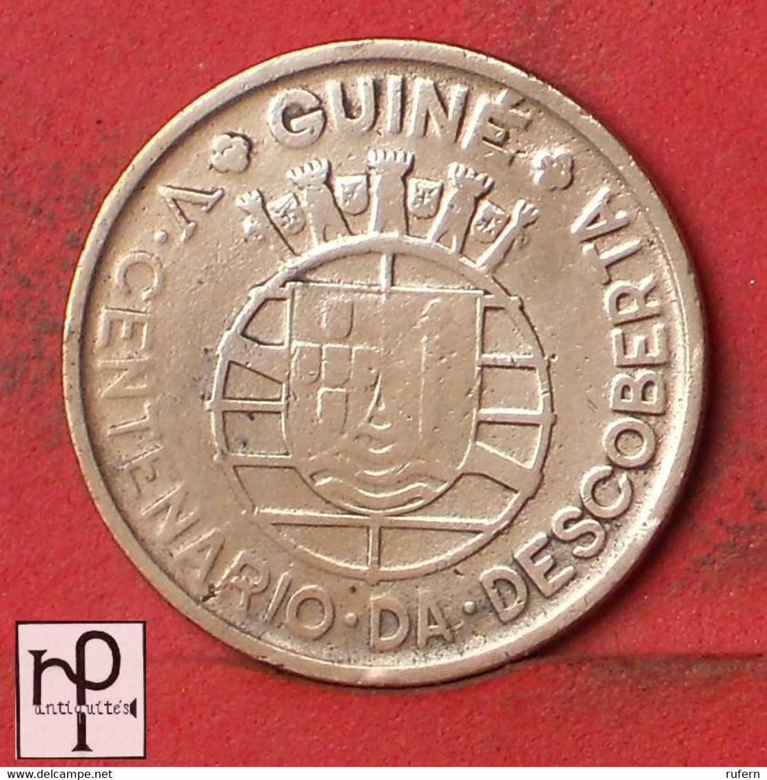 GUINÉ BISSAU 1 ESCUDO 1946 -    KM# 7 - (Nº47641) - Guinea Bissau