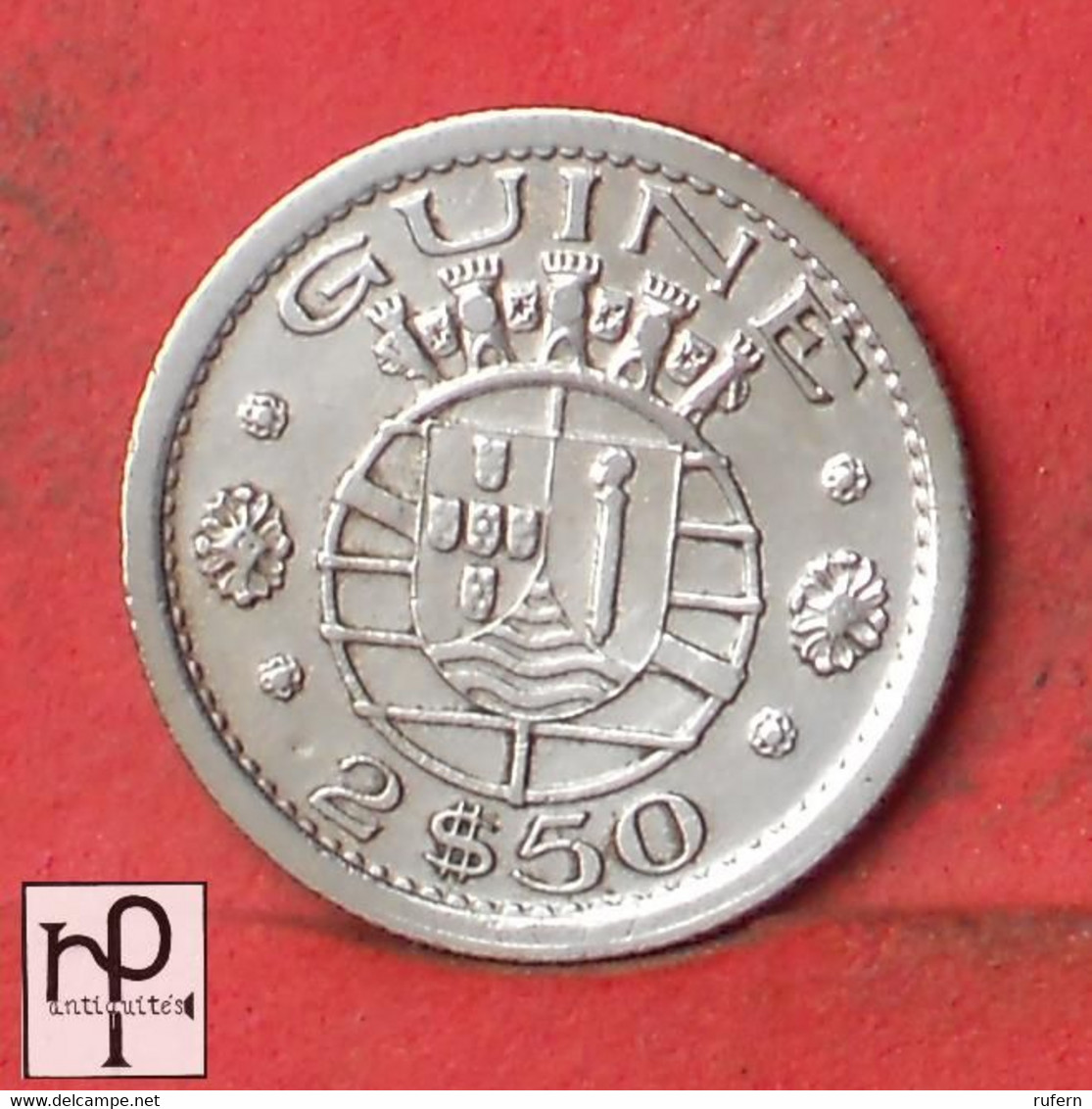 GUINÉ BISSAU 2,5 ESCUDOS 1952 -    KM# 9 - (Nº47642) - Guinea-Bissau