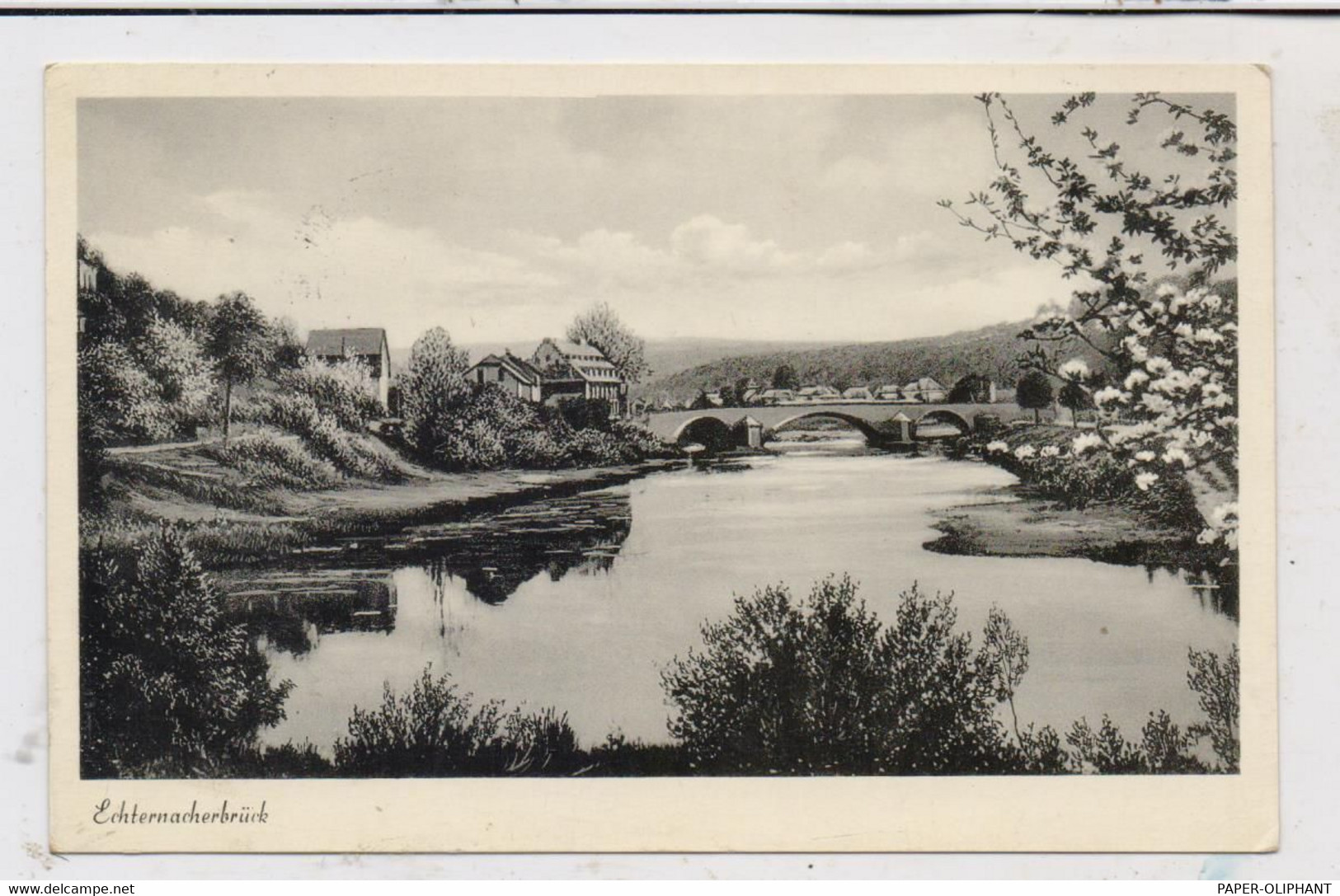 5521 ECHTERNACHERBRÜCK, Grenzbrücke, 1957 - Bitburg