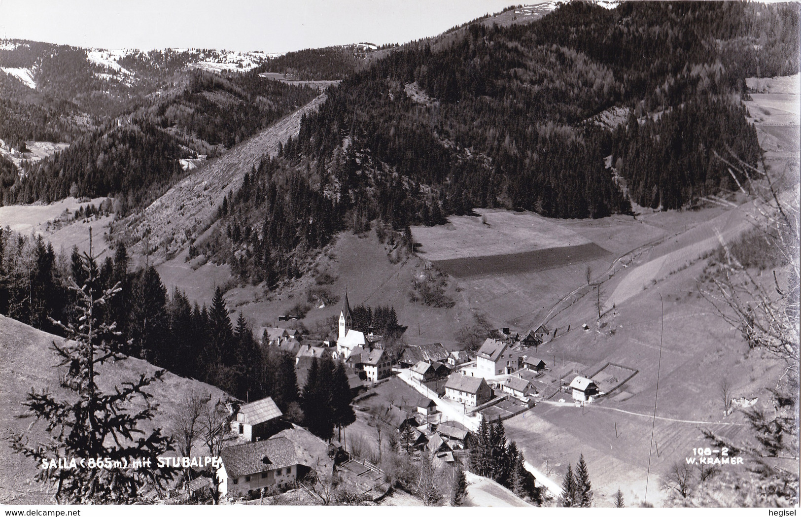 1959, Österreich, Salla, Ortsansicht, Blick Auf Stubalpe, Weststeiermark - Maria Lankowitz