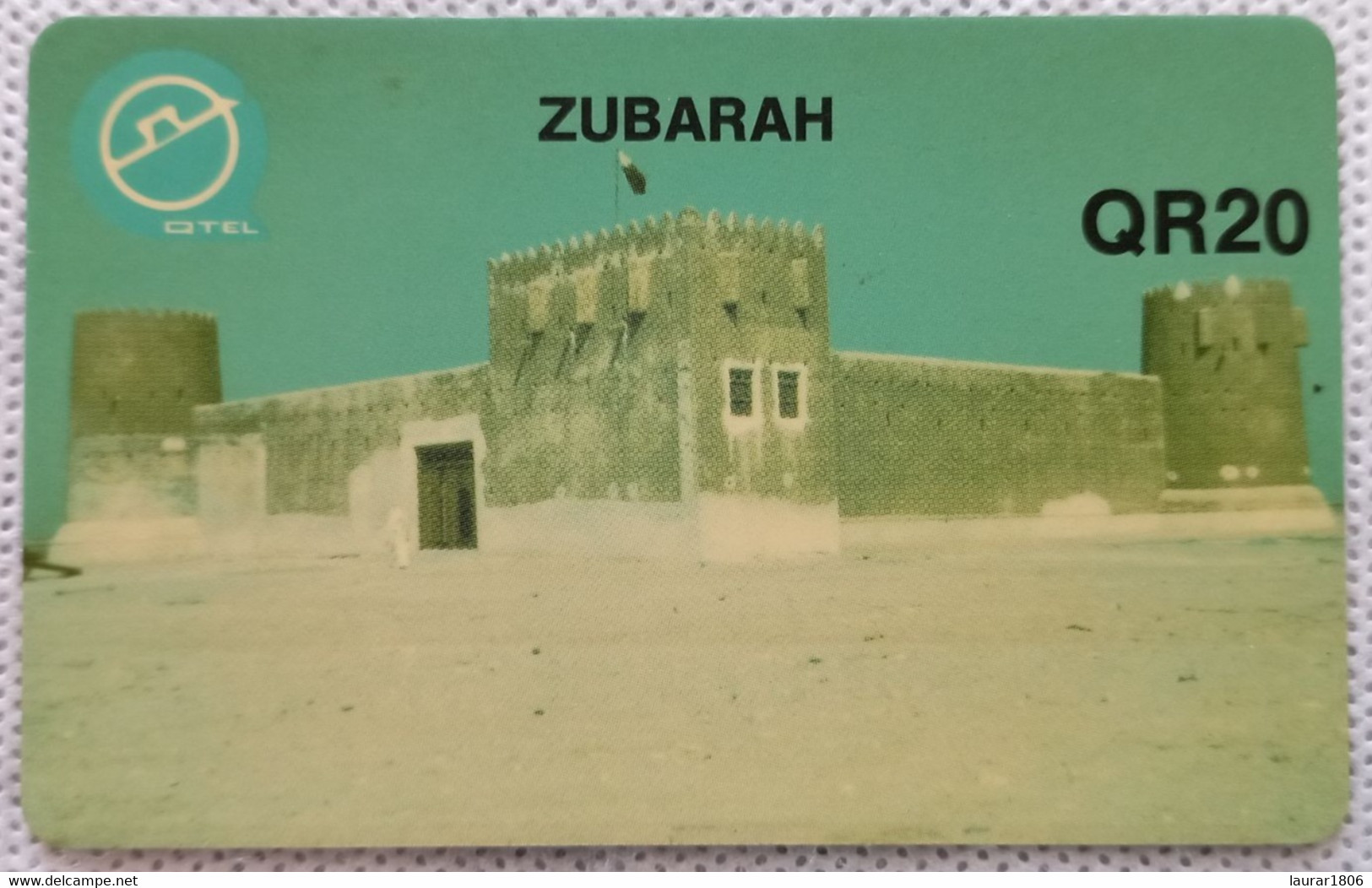 TELECARTE PHONECARD MAGNETIQUE - QATAR TELECOM - ZUBARAH - QR 20 - 1994 - EC - Qatar