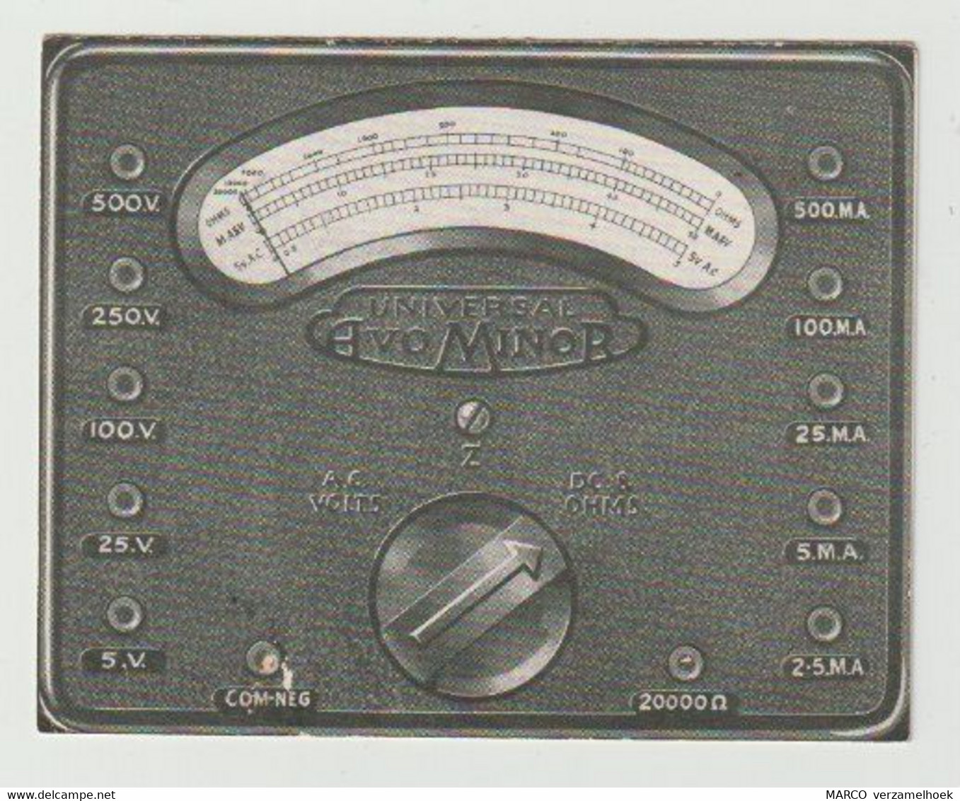 Brochure-leaflet AvoMinor The Automatic Coil Winder & Electrical Equipment Co. Ltd. London (GB) 1935 - Literature & Schemes