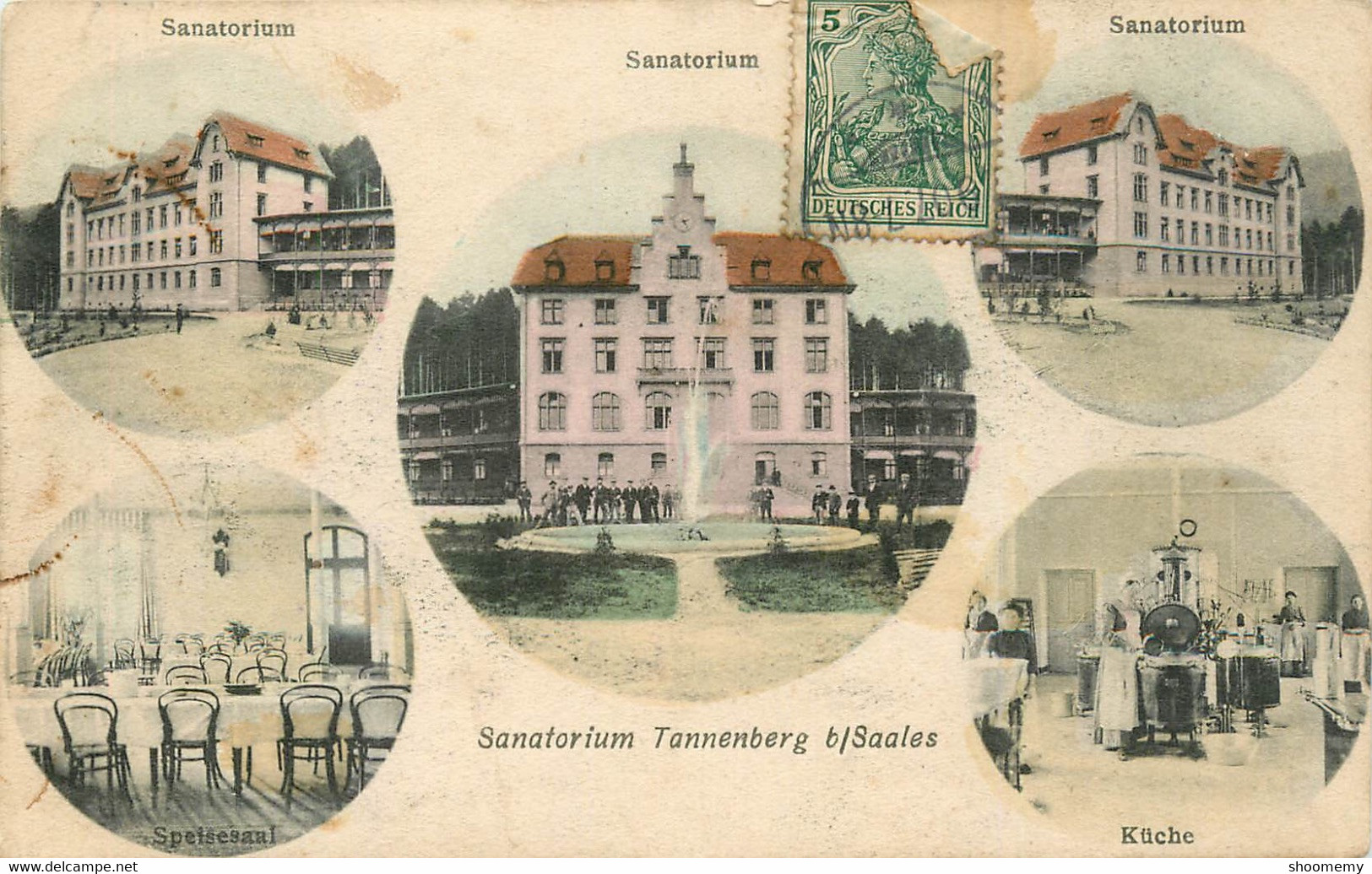 CPA Sanatorium Tannenberg-Saales-Timbre    L1275 - Autres & Non Classés