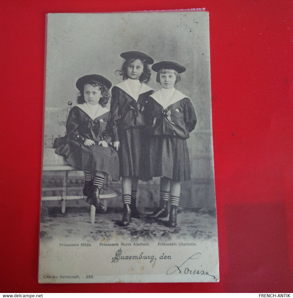 LUXEMBURG PRINZESSIN - Famille Grand-Ducale