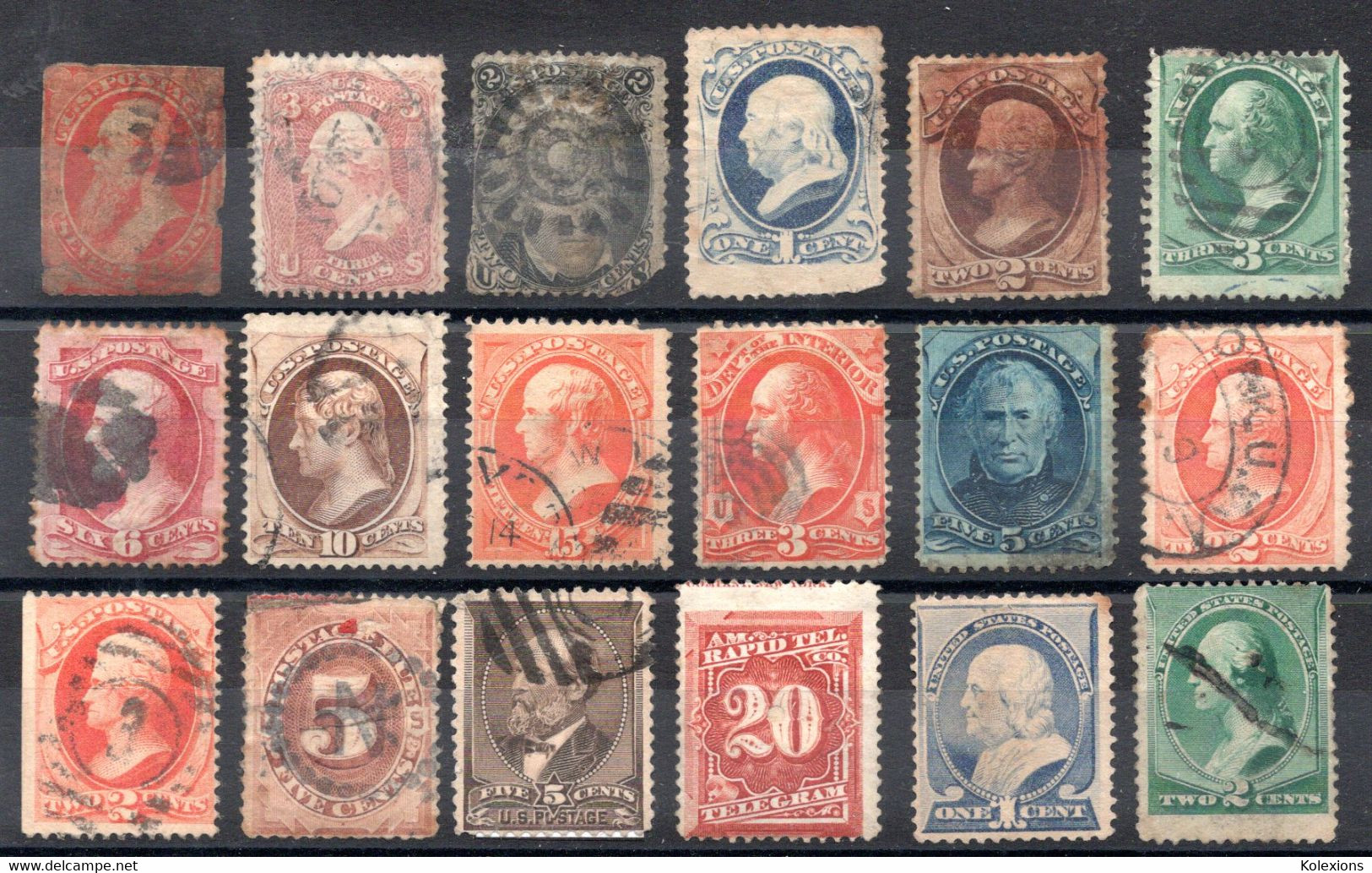 Lot De Timbres Oblitérés - Used Stamps