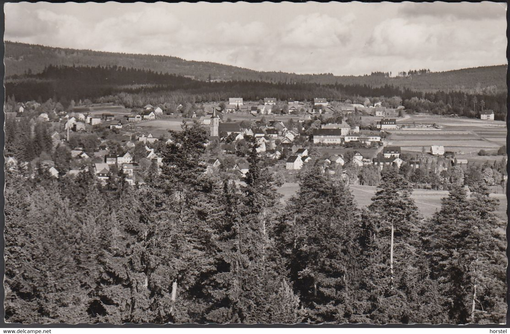 D-95686 Fichtelberg - Alte Ansicht - 50er Jahre Stamp - Marktredwitz