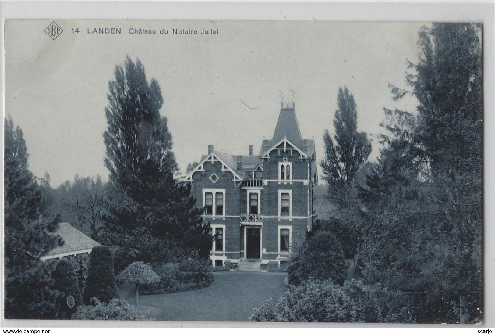 Landen    Château Du Notaire Jullet   -   SBP - Landen