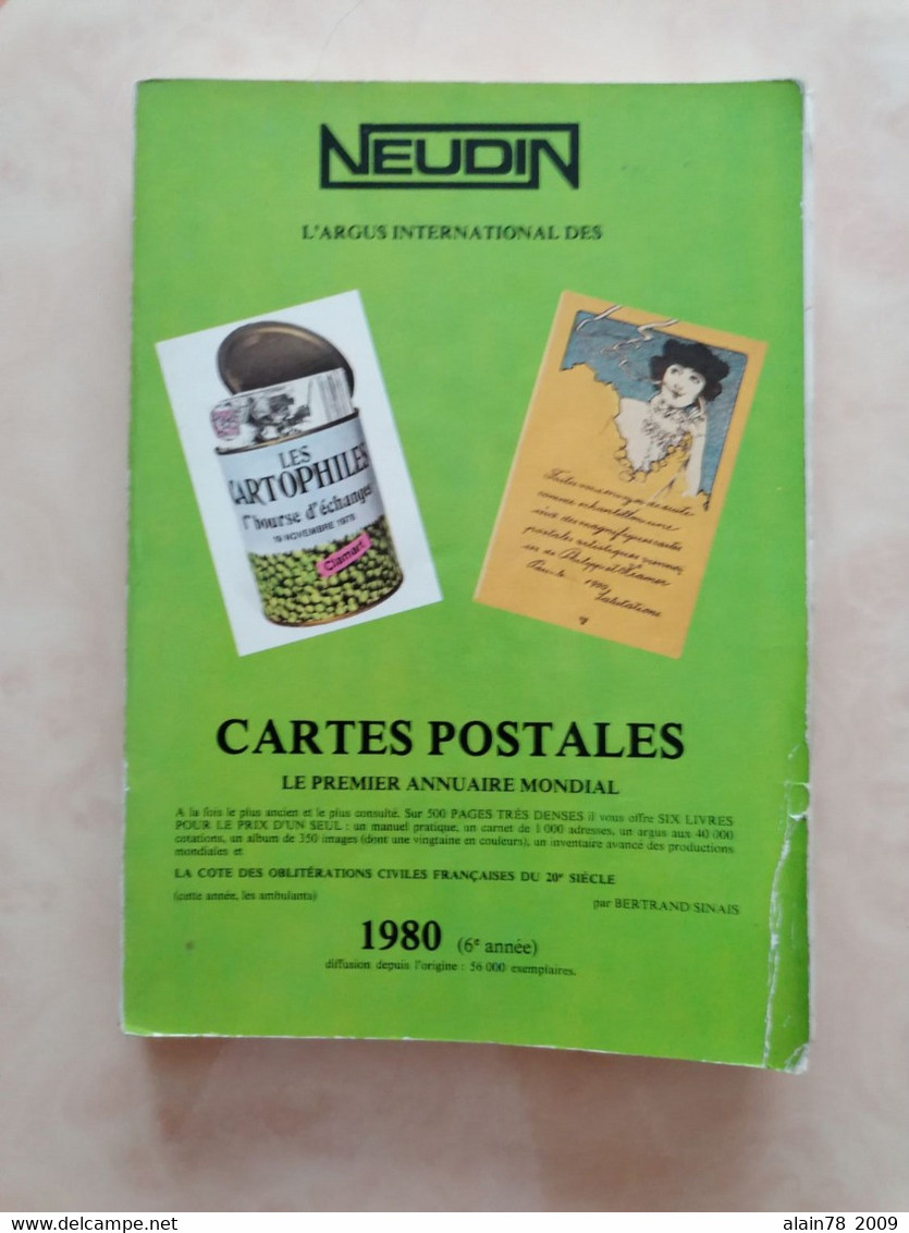 Neudin - L'Officiel Internationale Des Cartes Postales - 1980 - Books & Catalogues