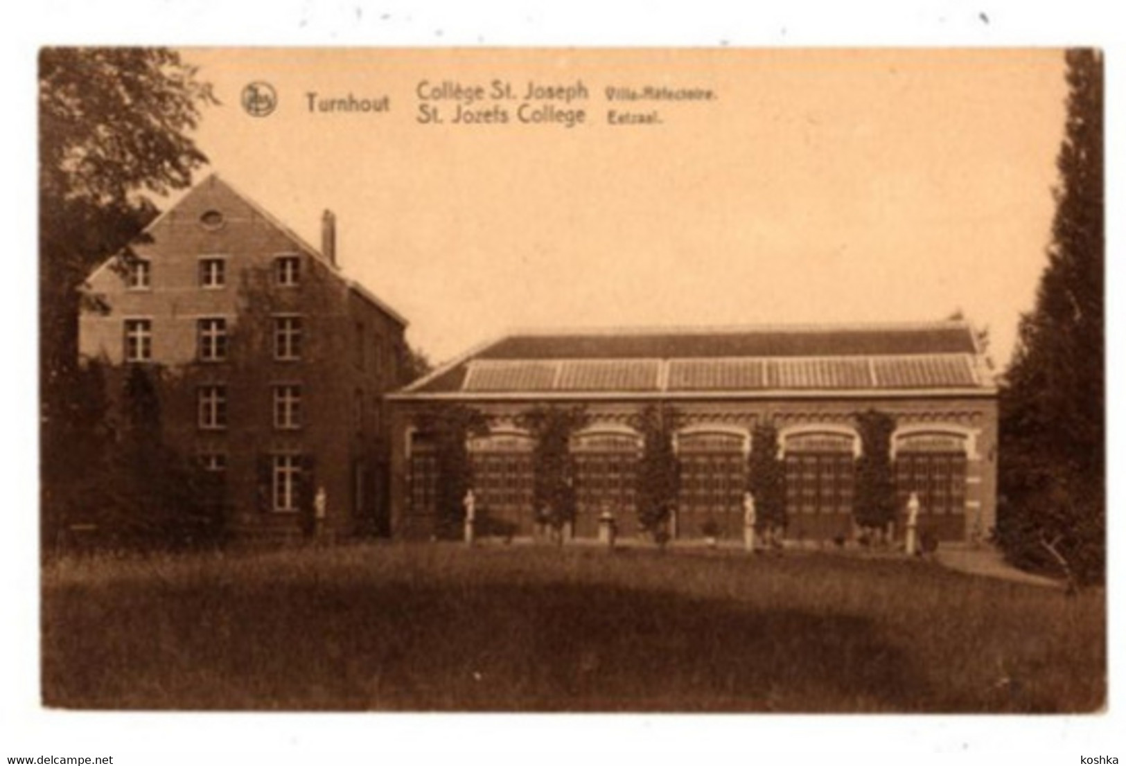 TURNHOUT - Sint Jozefs College - Eetzaal - Verzonden In 1930 - Turnhout
