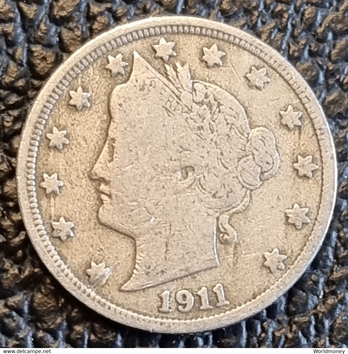 United States 5 Cents 1911 - 1883-1913: Liberty