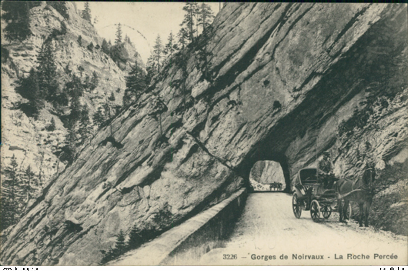 CH BUTTES / Gorges De Noirvaux - La Roche Percée / CARTE ANIMEE - Buttes 