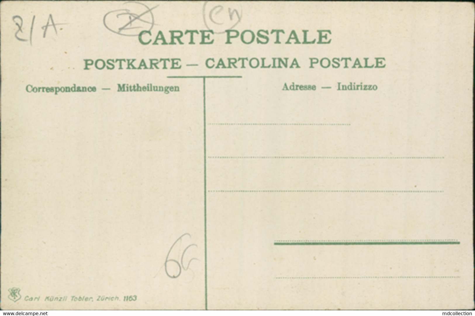 CH CASTAGNOLA /  Monte S. Salvatore / CARTE COULEUR ANIMEE - Agno