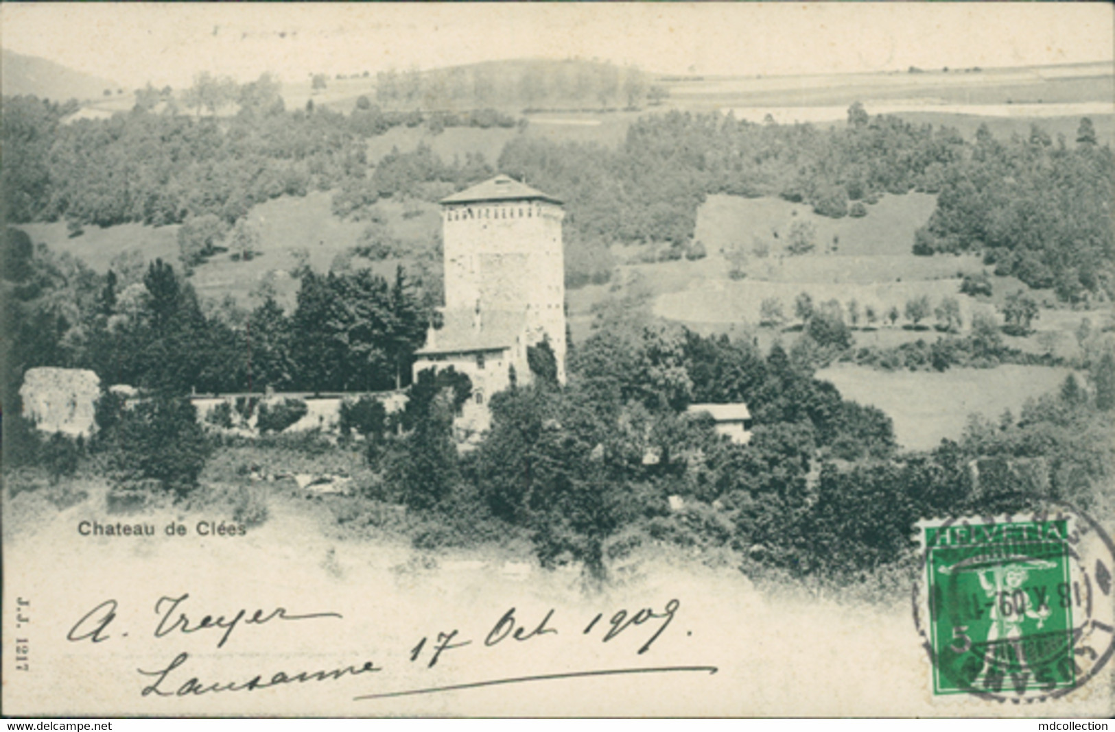 CH CLEES (LES) / Le Château / - Les Clées