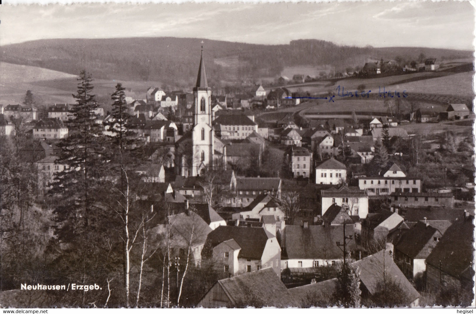 1966, DDR, Neuhausen / Erzgebirge, Sachsen - Neuhausen (Erzgeb.)