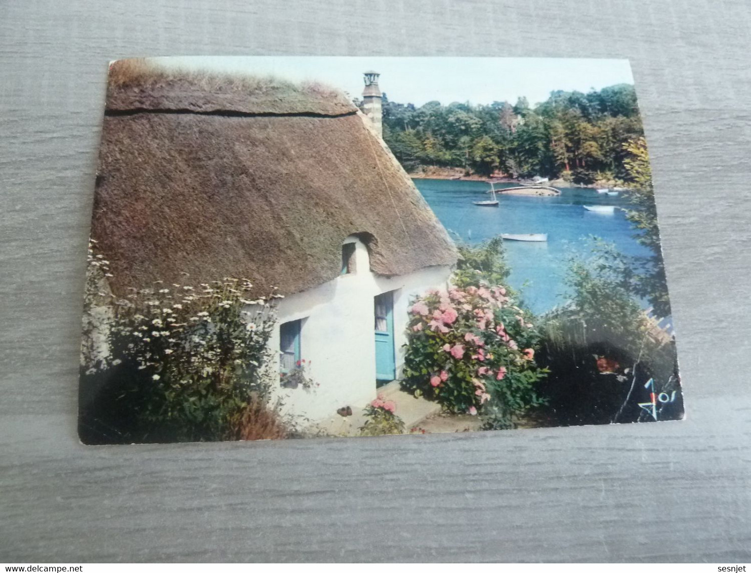 Maison Du Pêcheur Sur La Rivière Kerdruc - Editions D'Art Jos Le Doaré - Iris - Année 1974 - - Guidel