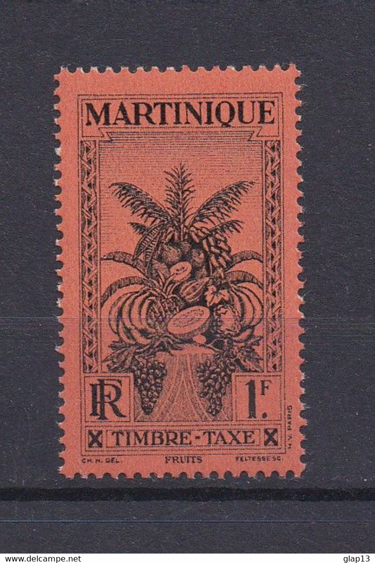 MARTINIQUE 1933 TAXE N°20 NEUF** - Timbres-taxe