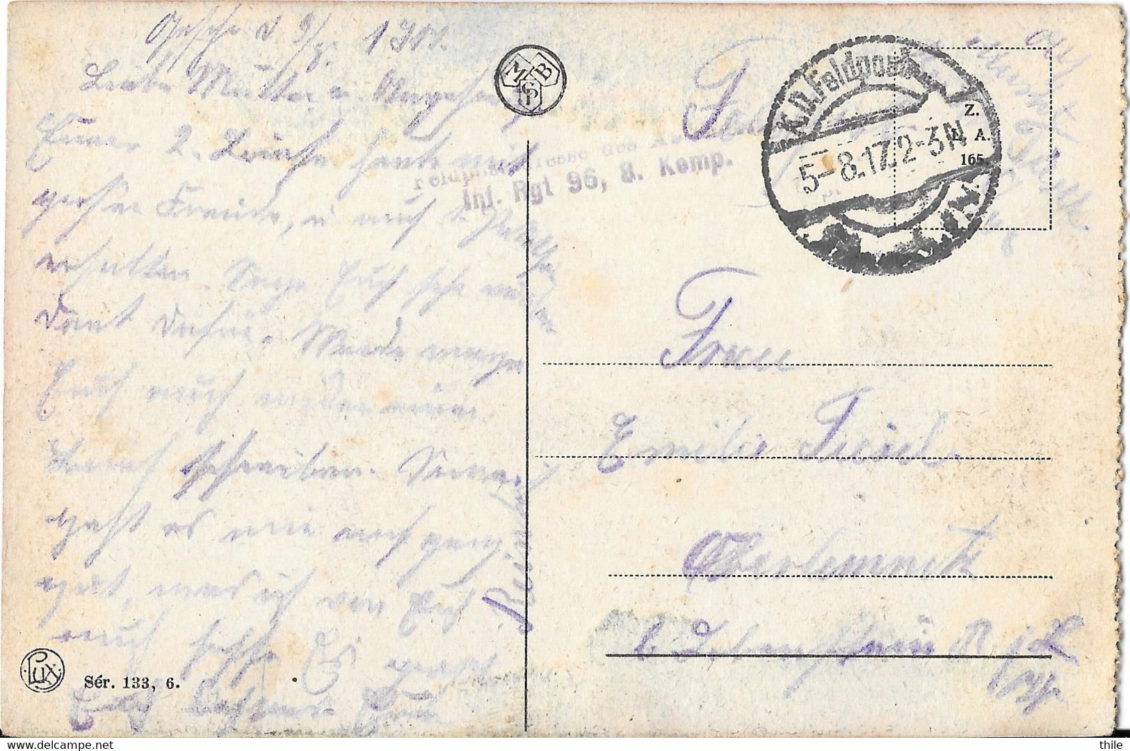 IZEGEM - ISEGHEM - Postbureel - 1917 - Izegem
