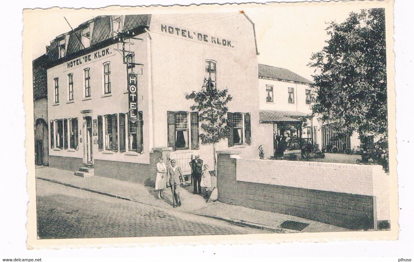 B-8787   ZUTENDAAL : Hotel De Klok - Zutendaal