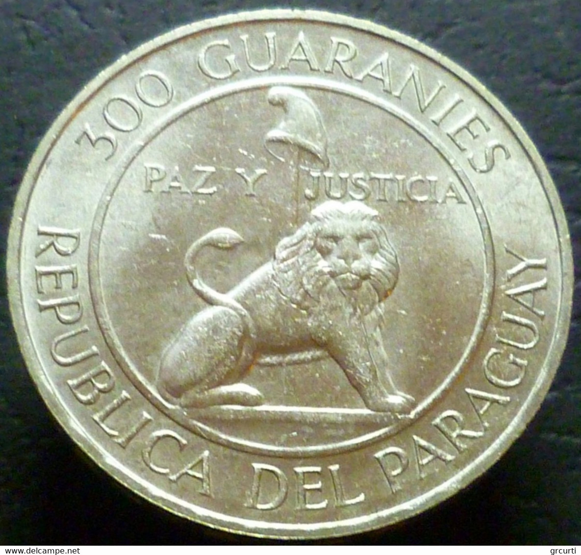 Paraguay - 300 Guaranies 1968 - 4° Mandato Presidente Stroessner - KM# 29 - Paraguay