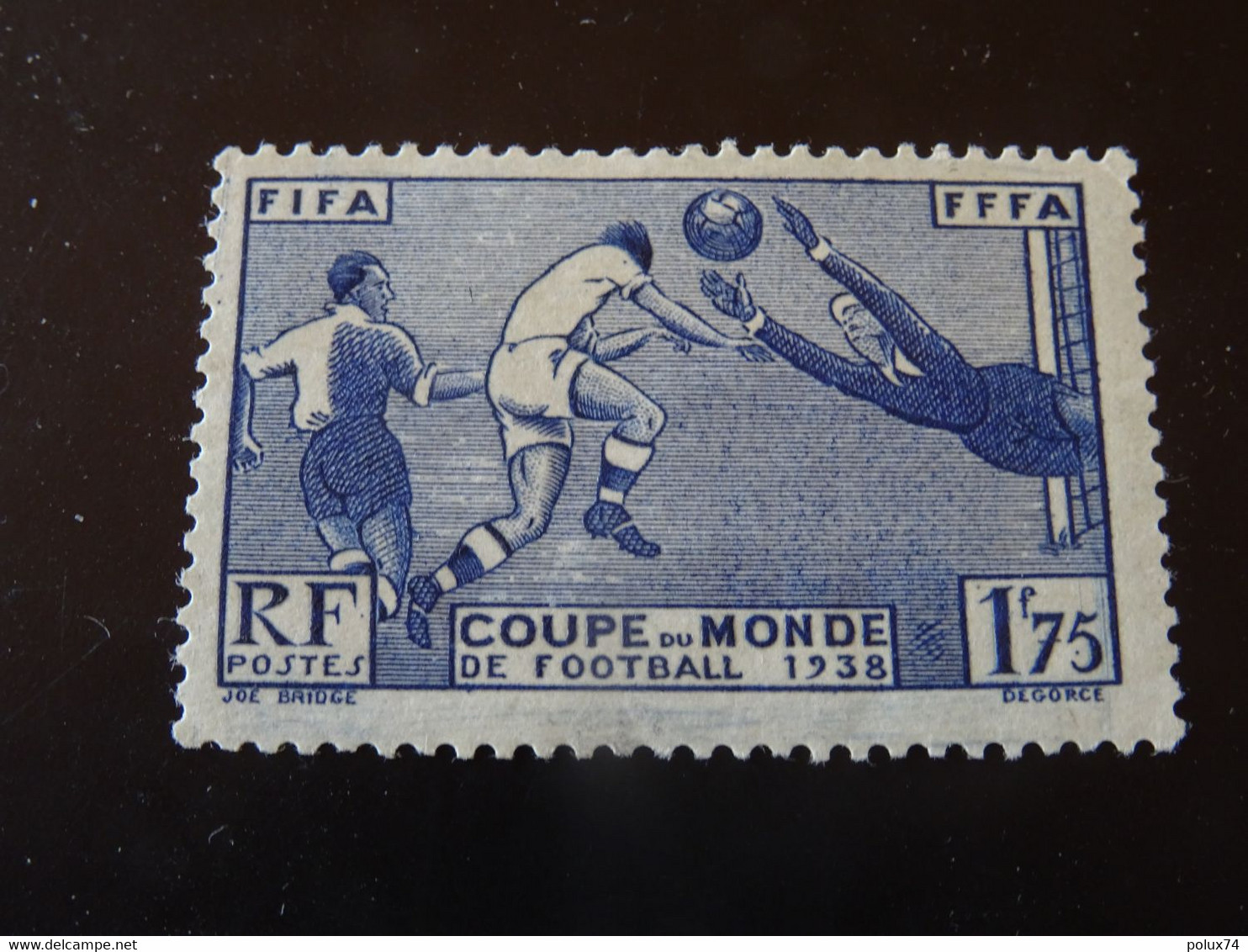 FRANCE 1938  COUPE Du MONDE FOOTBALL  Neuf* - 1938 – France