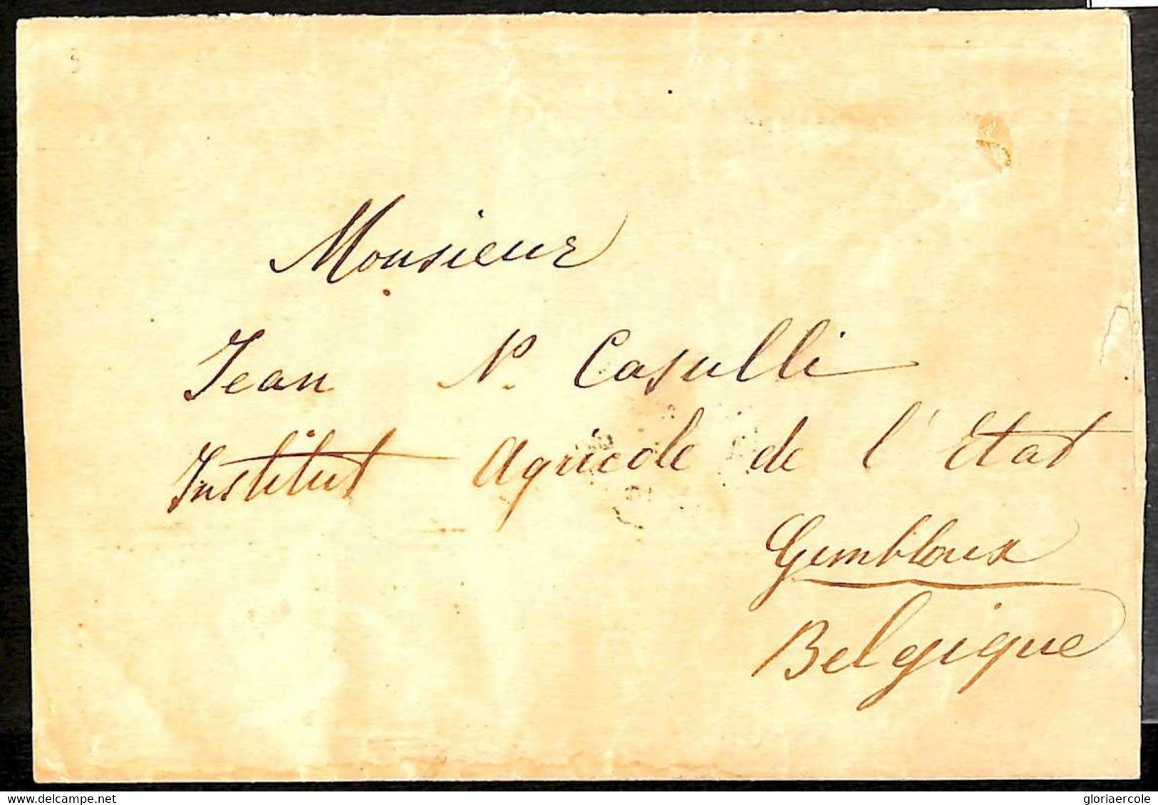 BK0120 - GREECE - POSTAL HISTORY - 1906 Olympics 1 Lepta On WRAPPER To BELGIUM - Ete 1896: Athènes