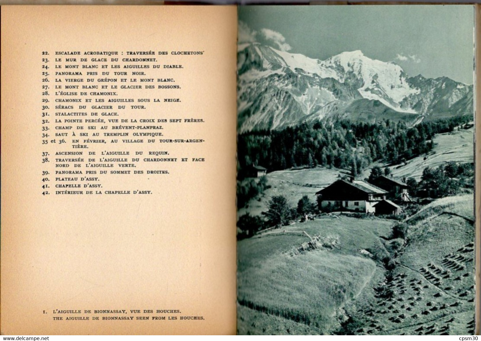 Livre - CHAMONIX Et MONT-BLANC, 28 Pages + Illustrations + Carte 1953 - Alpes - Pays-de-Savoie