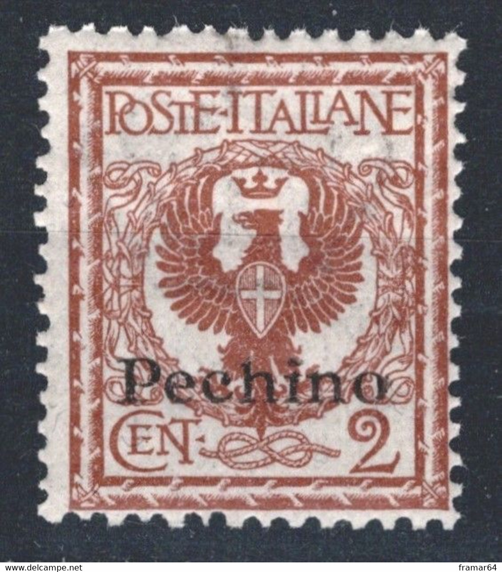 FF1 1917/1918 Uffici Postali All'Estero PECHINO Cent. 2 Sassone N. 9 Nuovo MNH** - Pekin