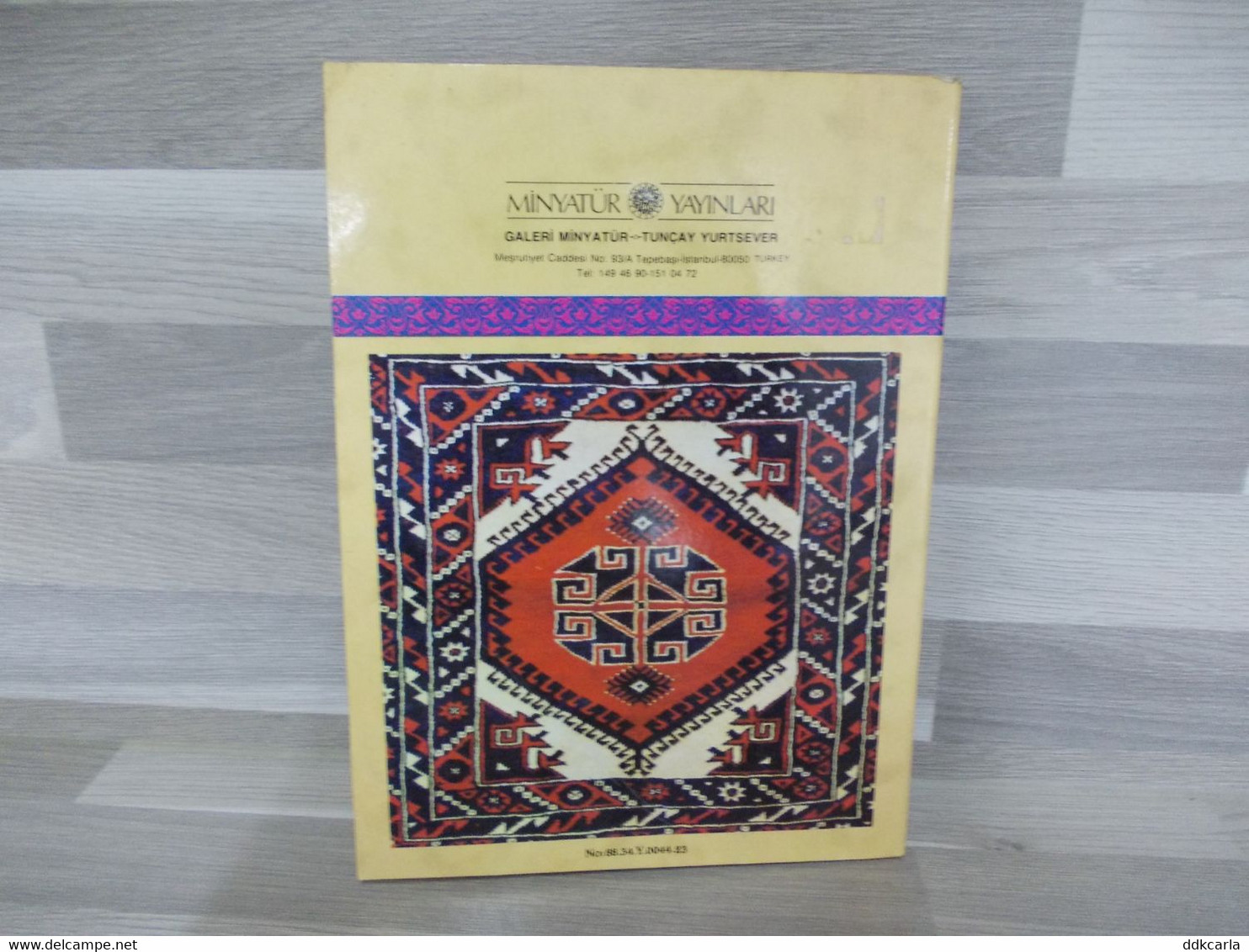 Boek In De Engelse Taal - Turkish Flat Weaves And CARPETS - Kunst