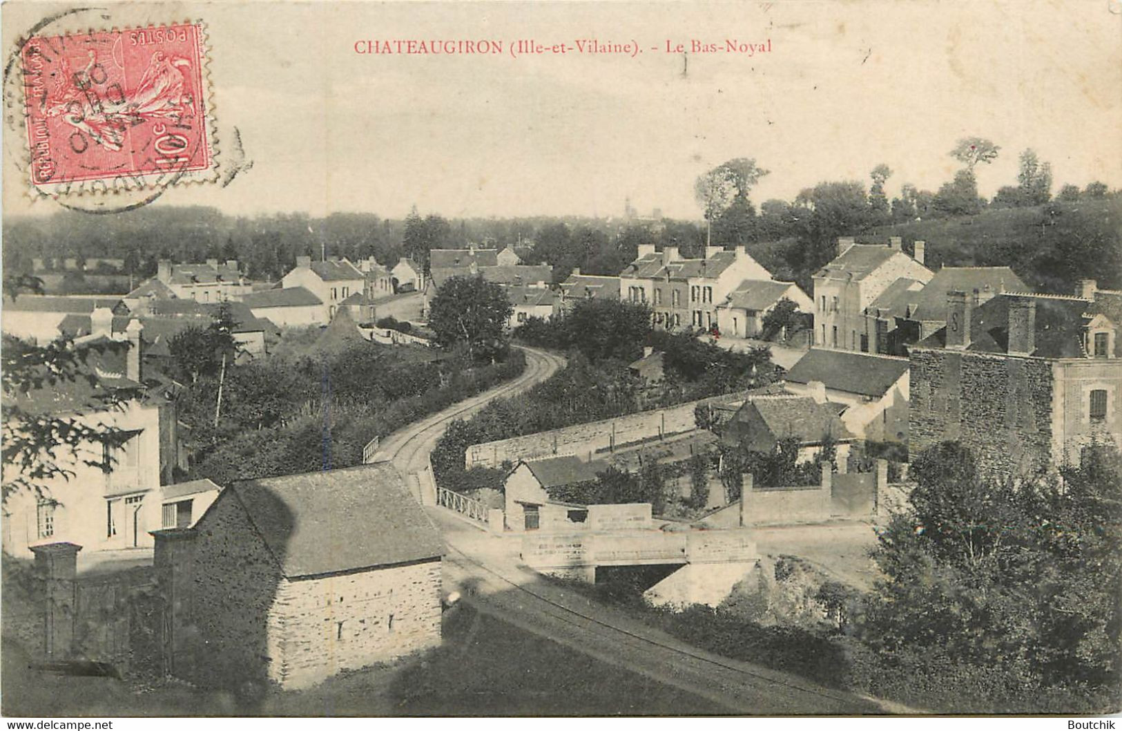 Chateaugiron , Le Bas-noyal  ( Scan Recto Et Verso) - Châteaugiron