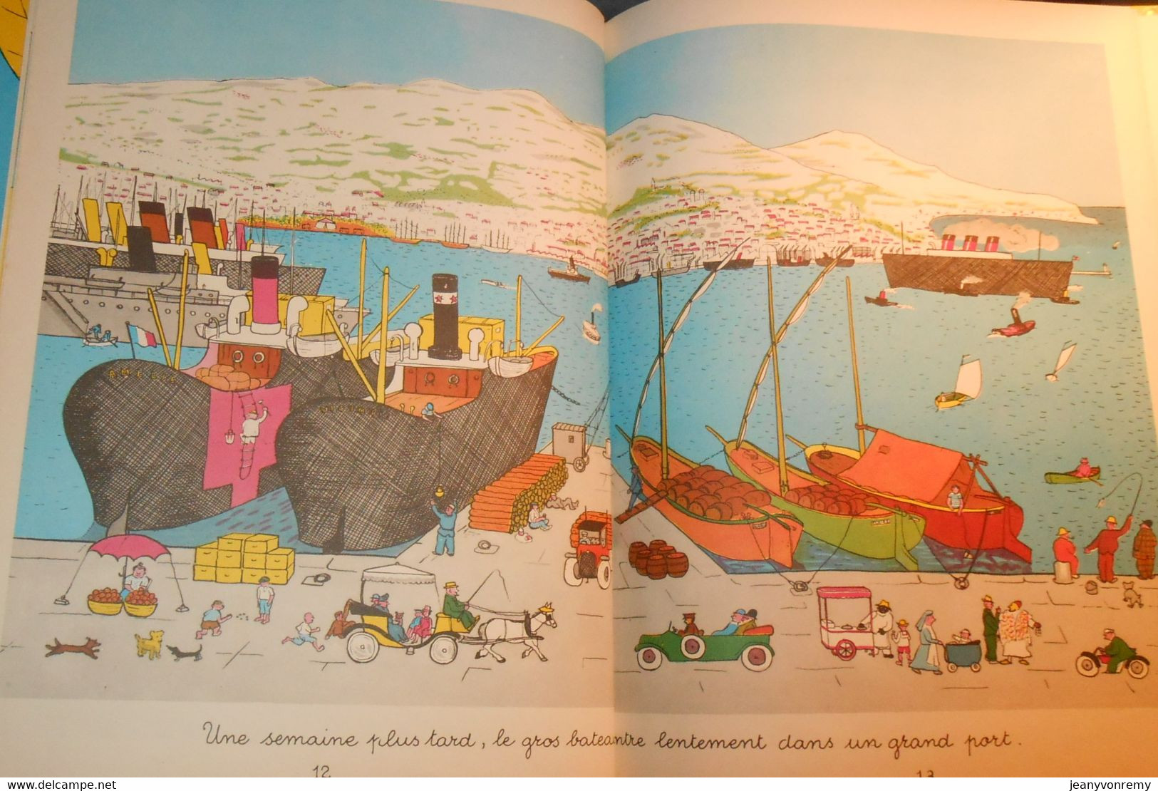 Le voyage de Babar. Jean de Brunhoff. 1971