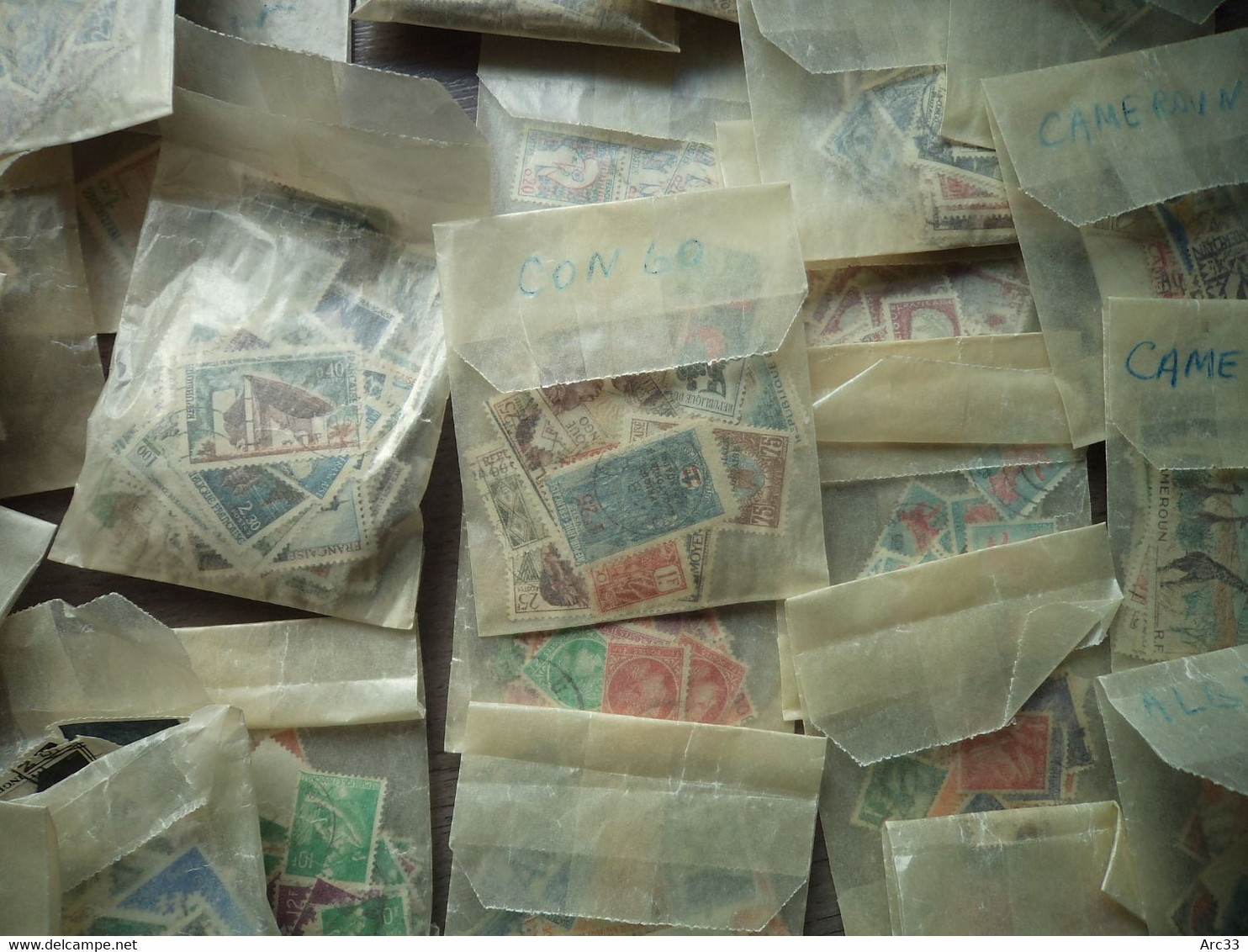 Lot De Timbres Colonie Française, France, Etranger, En Vrac - Lots & Kiloware (mixtures) - Min. 1000 Stamps