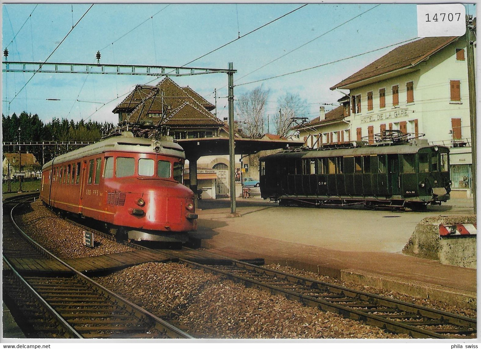 Rencontre A Palézieux-Gare Churchill Train Bahn Zug Treno Bahnhof - Palézieux