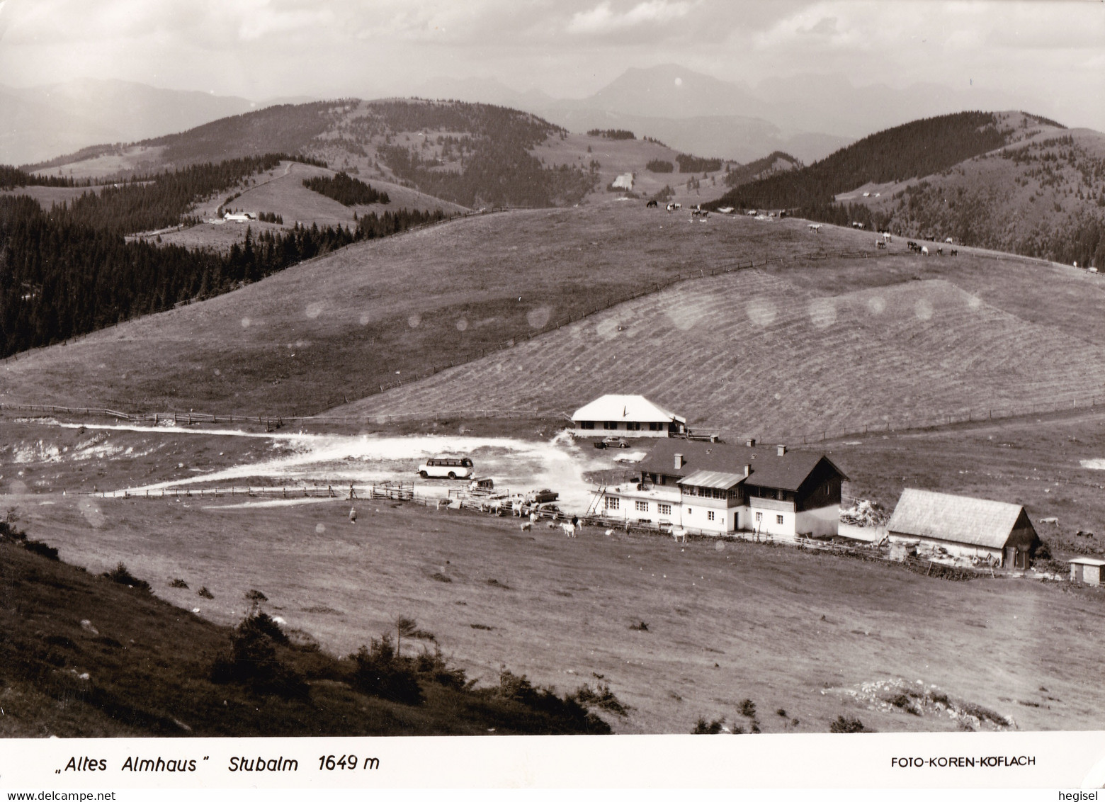 1971, Österreich, Stubalm, Altes Almhaus, Salla, Weststeiermark - Maria Lankowitz