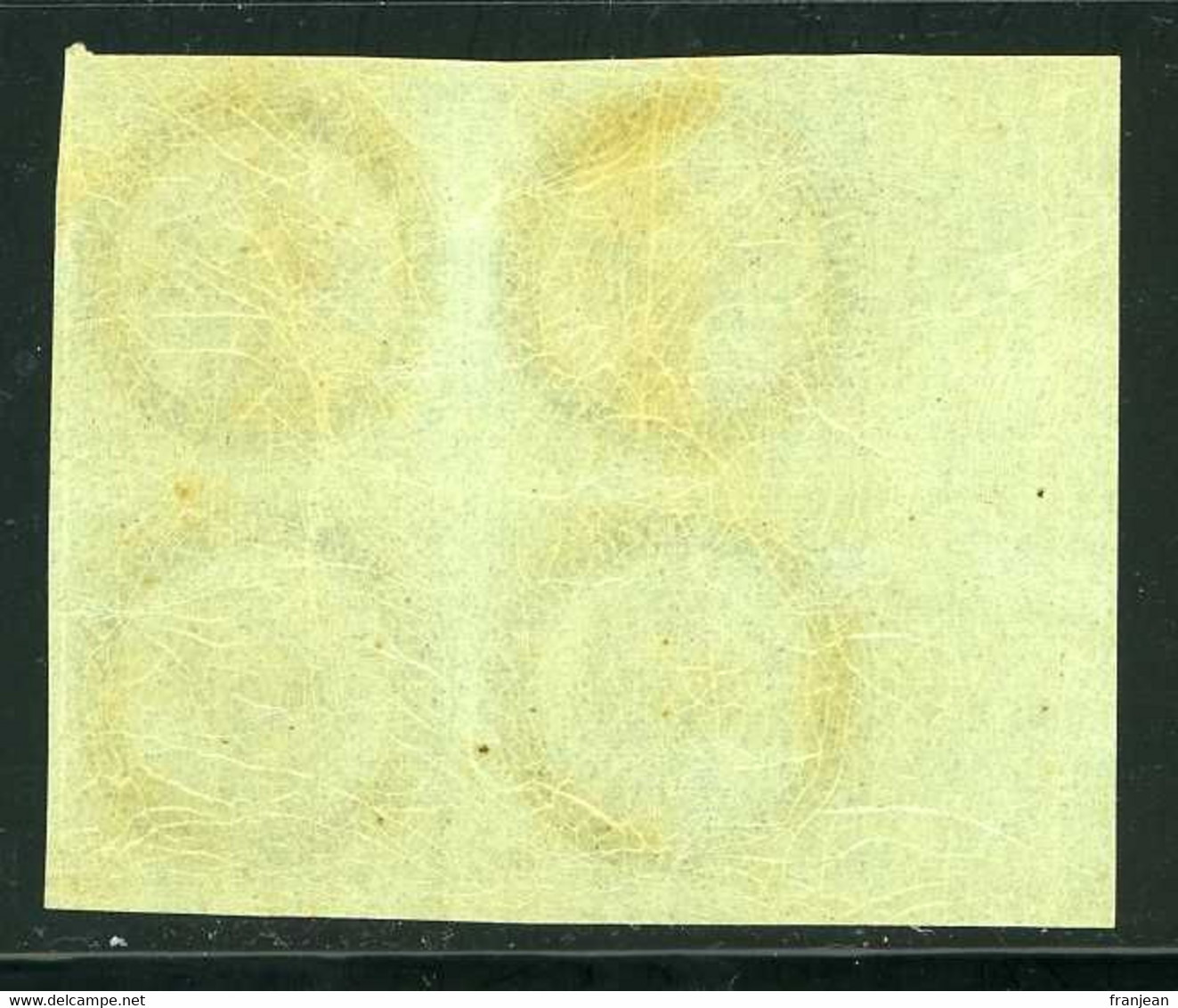 COLONIES GENERALES N°1xx 1c Olive Bloc De 4 Bord De Feuille Sans Trace De Charnière - Aigle Impérial