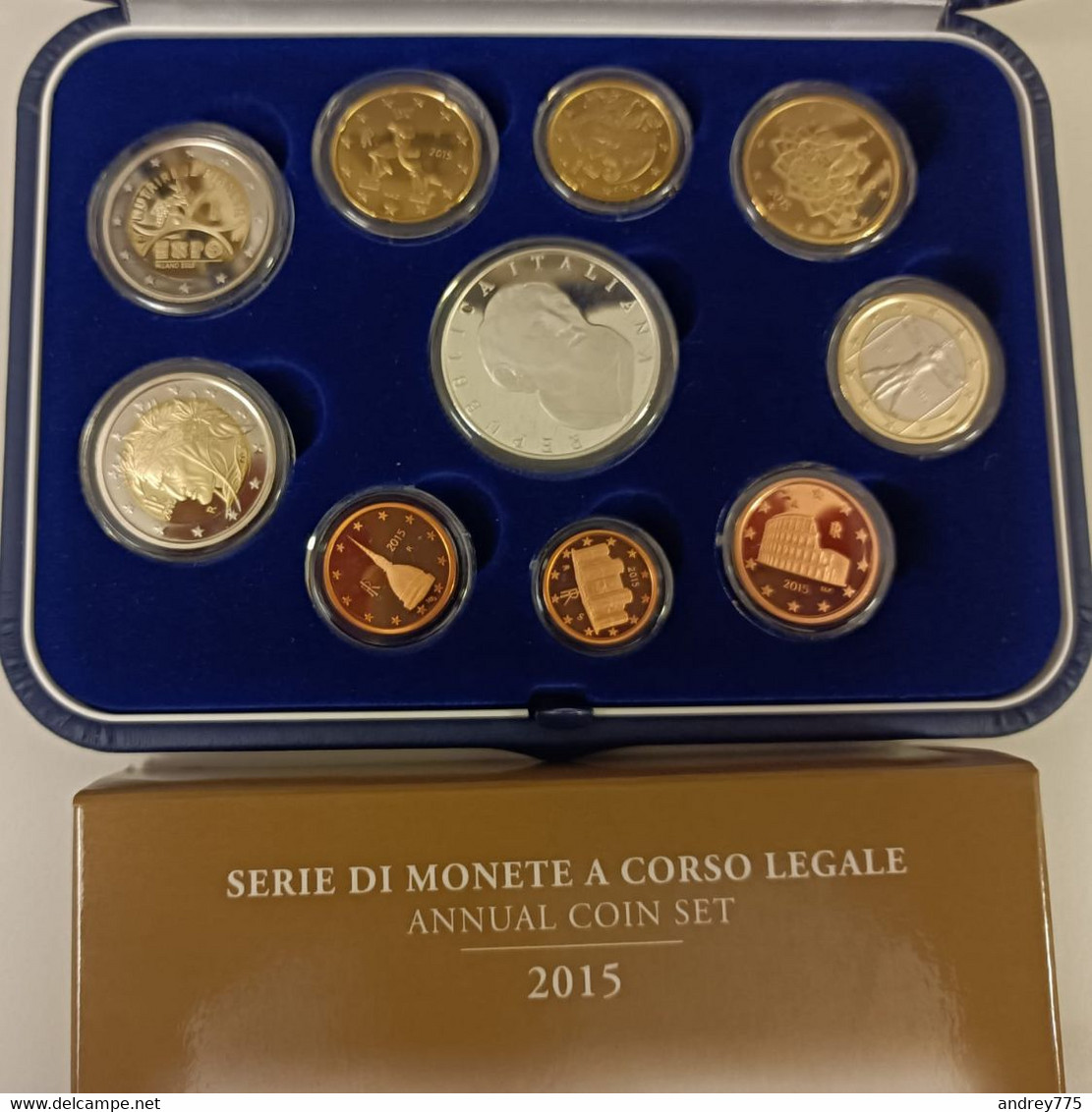 Italia - Divisionale 2015 - San Filippo Neri - Mint Sets & Proof Sets