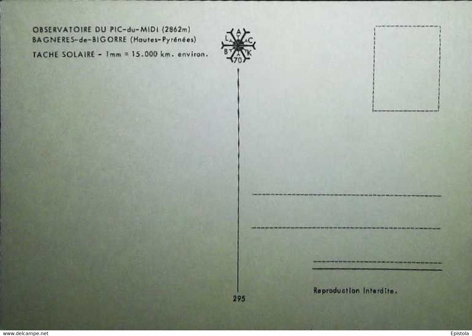 ►  TACHE SOLAIRE - Obervatoirre Du Pic - Bagnères De Bigorre - Astronomie