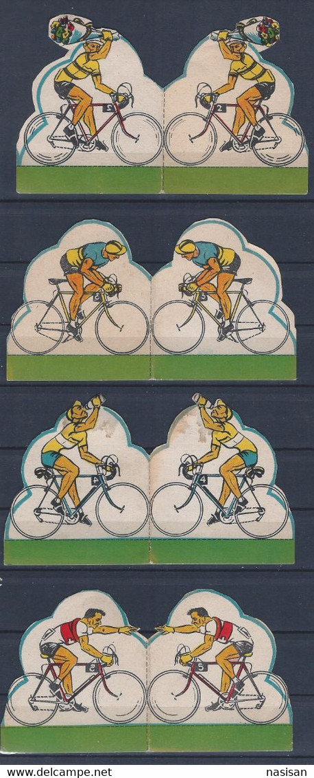 Cyclisme Cycliste Tour De France Chromo Découpage  Chocolat Révillon - Revillon