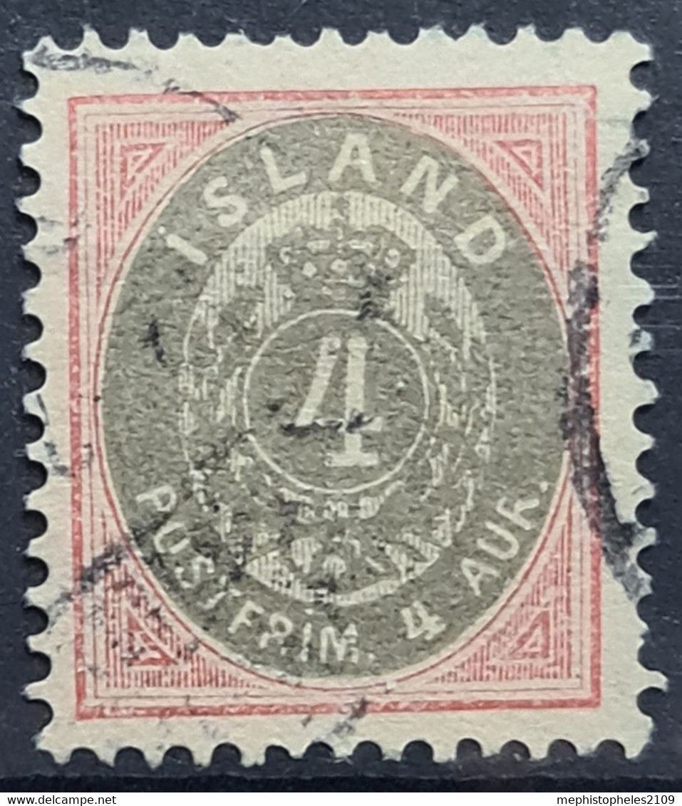 ICELAND 1899 - Canceled - Sc# 23 - Usati