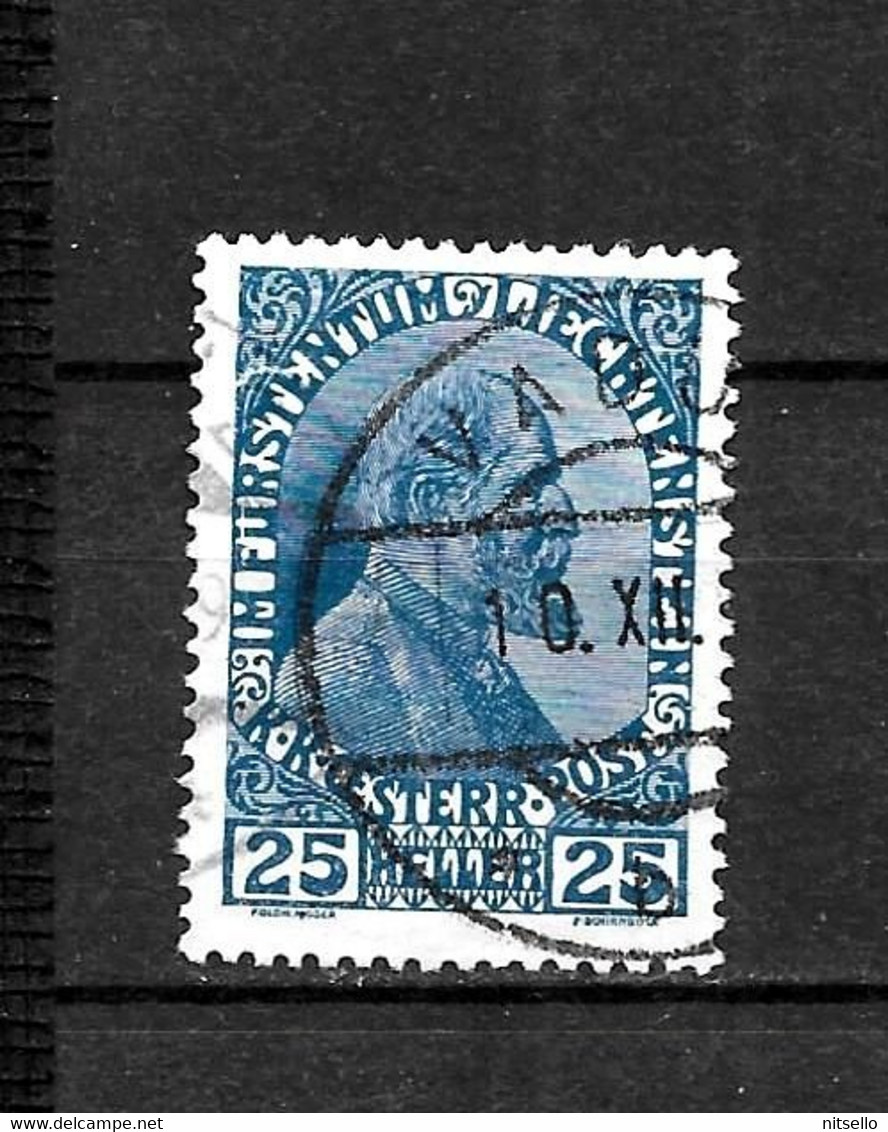 LOTE 2236  /// LIECHTENSTEIN 1917   YVERT Nº: 9   //  CATALOG/COTE: 2,25€    ¡¡¡ OFERTA - LIQUIDATION - JE LIQUIDE !!! - Gebruikt