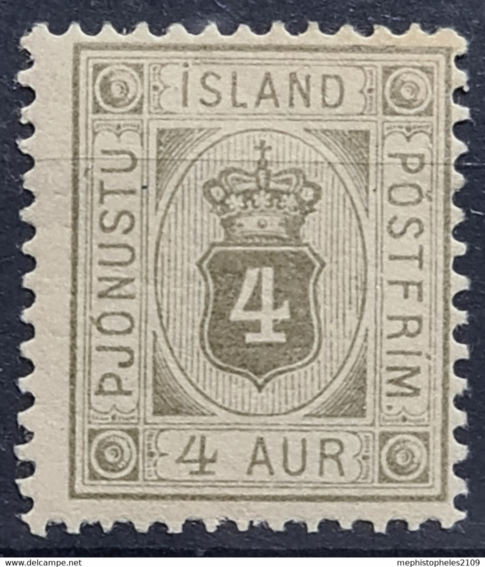 ICELAND 1901 - MNH - Sc# O11 - Service - Servizio