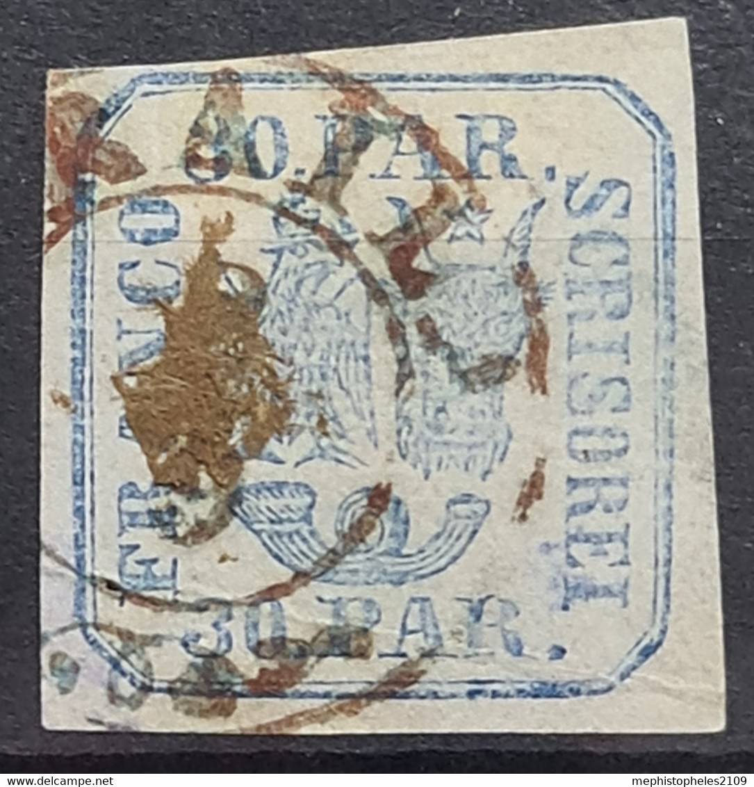 ROMANIA 1862 - Canceled - Sc# 14 - 1858-1880 Fürstentum Moldau