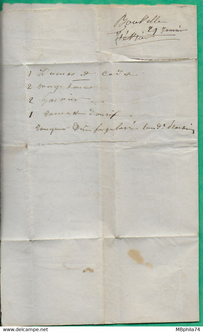 N°22 AMBULANT DE NUIT PARIS A CLERMONT PCf POUR BRASSAC LES MINES PUY DE DOME 1865 LETTRE COVER FRANCE - 1849-1876: Klassieke Periode