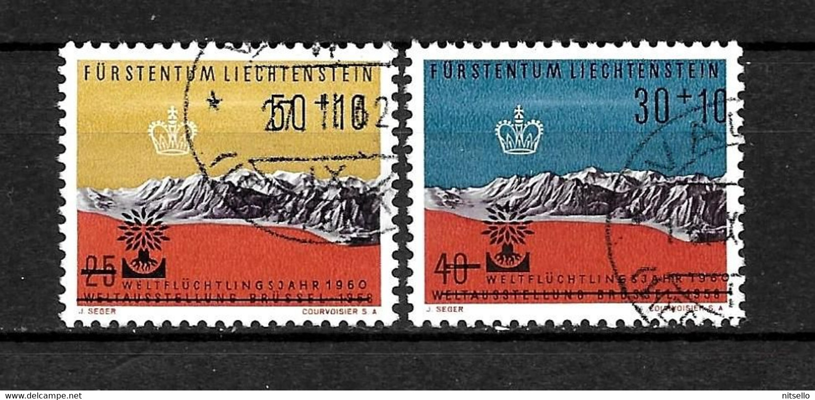 LOTE 2236  /// LIECHTENSTEIN    YVERT Nº: 331/332 LUXE  // CATALOG/COTE: 3€    ¡¡¡ OFERTA - LIQUIDATION - JE LIQUIDE - Used Stamps