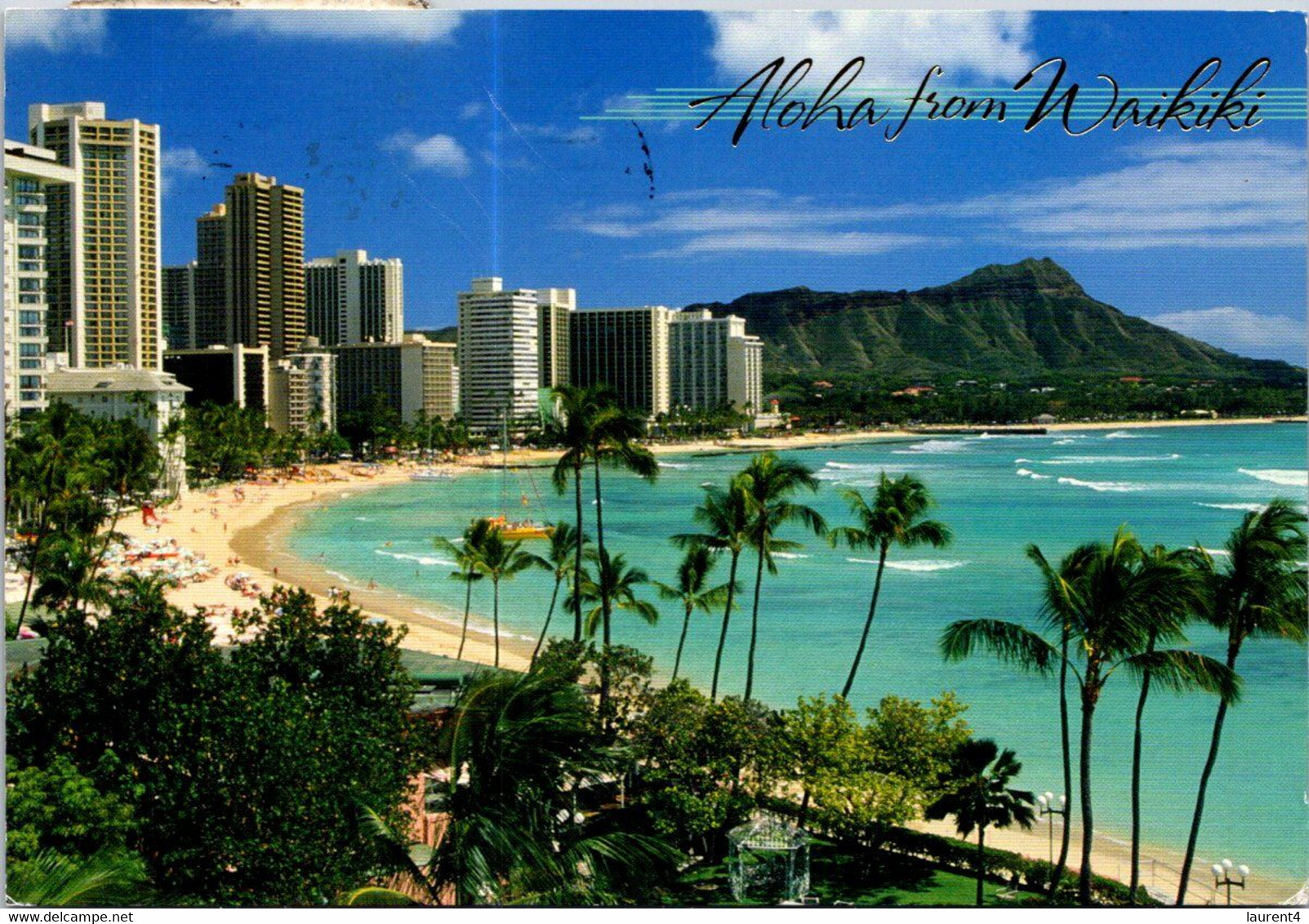 (2 G 28) USA - Haiwaii Waikiki Beach - Hawaï